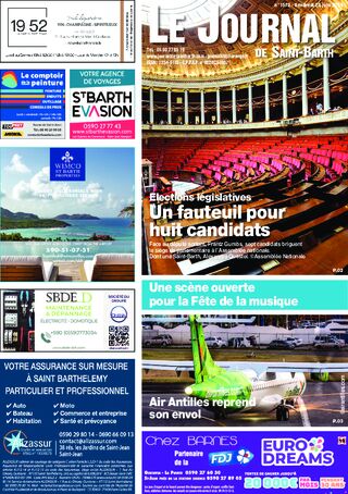 Journal de Saint-Barth N°1572 du 20/06/2024