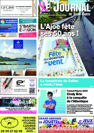 Journal de Saint-Barth N°1586 du 10/10/2024