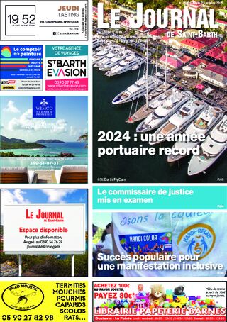 Journal de Saint-Barth N°1600 du 23/01/2025