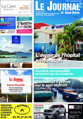 Journal de Saint-Barth N°1601 du 30/01/2025