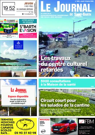 Journal de Saint-Barth N°1603 du 13/02/2025