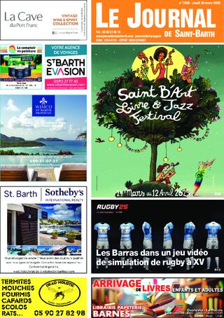 Saint B'Art Livre & Jazz Festival / Rugby / Conseil territorial - 1608 du 20/03/2025